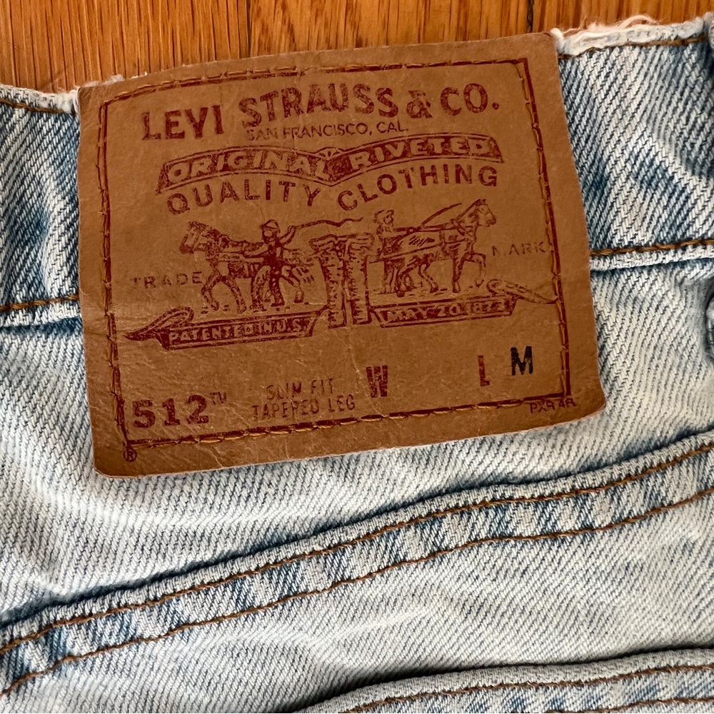 🎉HP🎉 Levi's 512 Jeans, Sz 25 - Picture 5 of 13